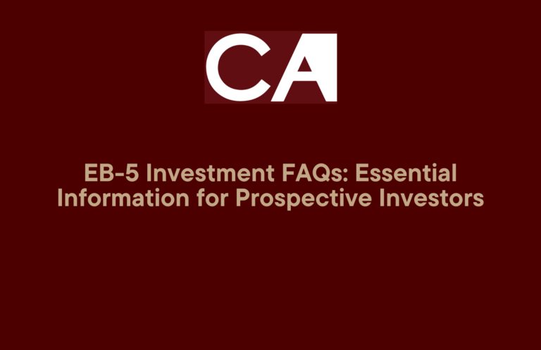 EB-5 Investment FAQs: Essential Information for Prospective Investors banner image