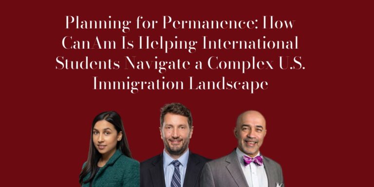 Amity Student Event: Exploring EB-5