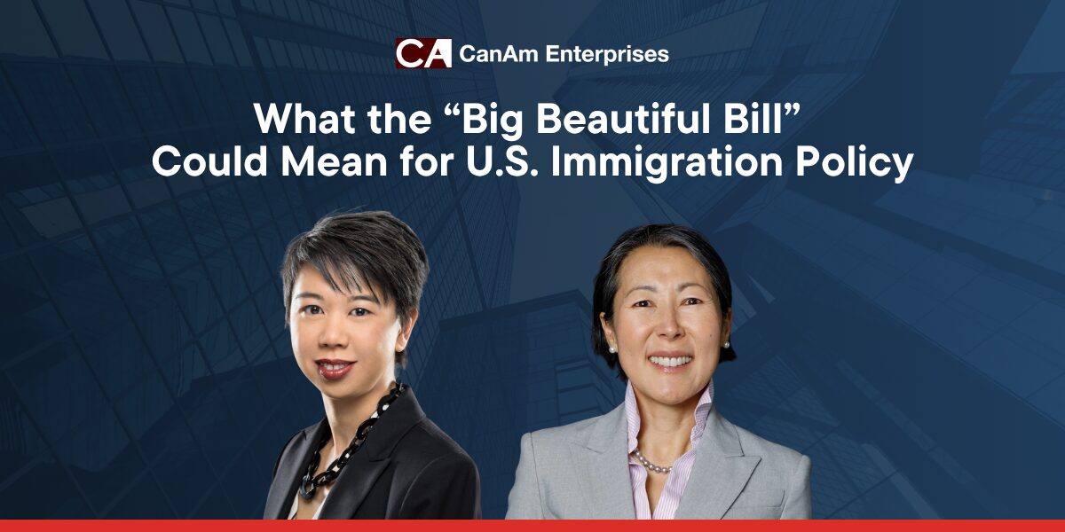 President Trump’s ‘Big Beautiful Bill’: What It Could Mean for U.S. Immigration Policy—And Why EB-5 Investors Should Stay Informed
