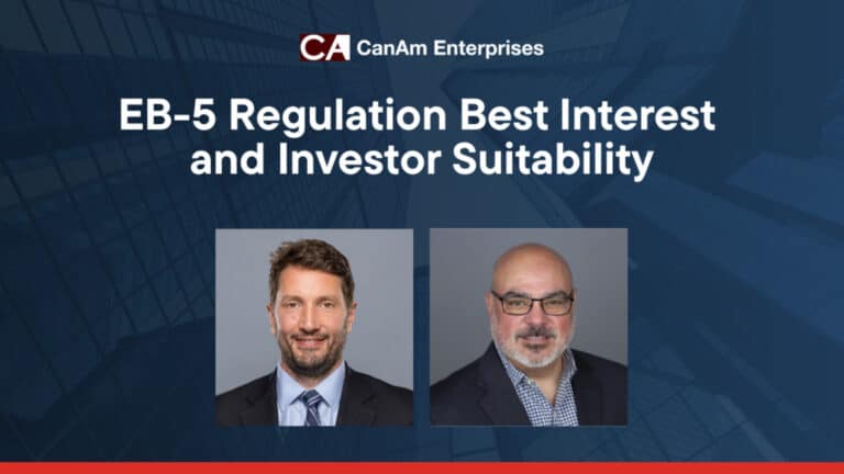 EB-5 Regulation Best Interest & Investor Suitability