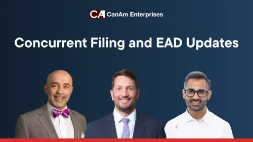 EB-5 concurrent filing India