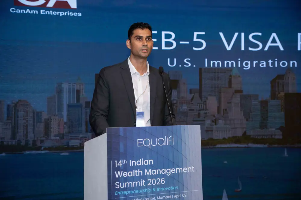 Piyush tại Equalifi, tháng 4 năm 2026