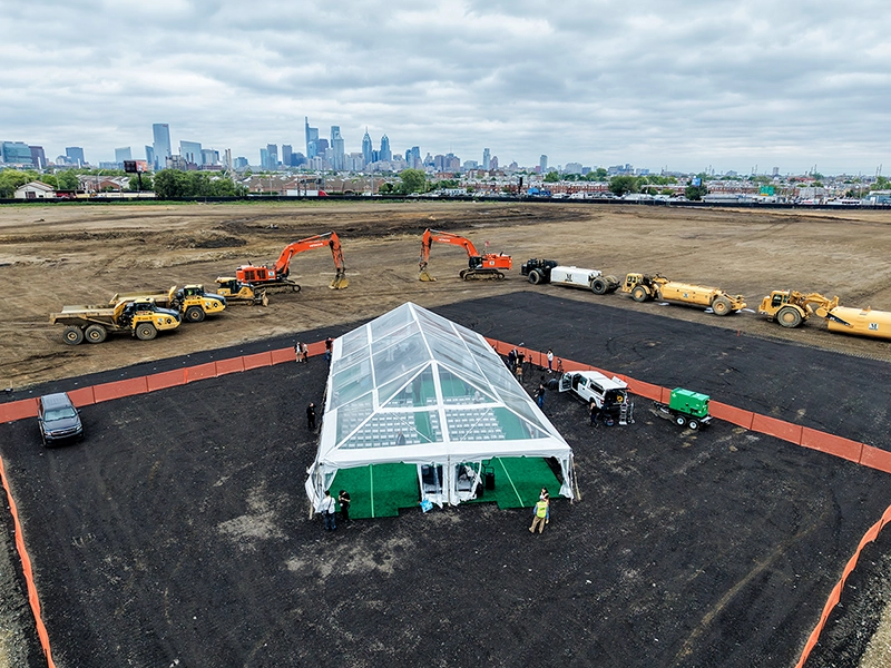 01 drone aerial shot tpi groundbreaking