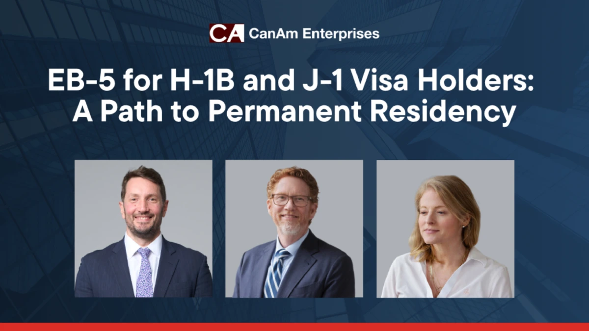 EB-5 for H-1B and J-1 Visa Holders: A Path to Permanent Residency
