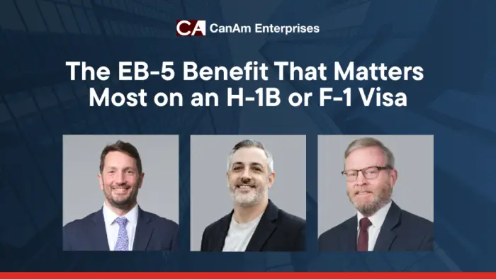 •	EB-5 concurrent filing
